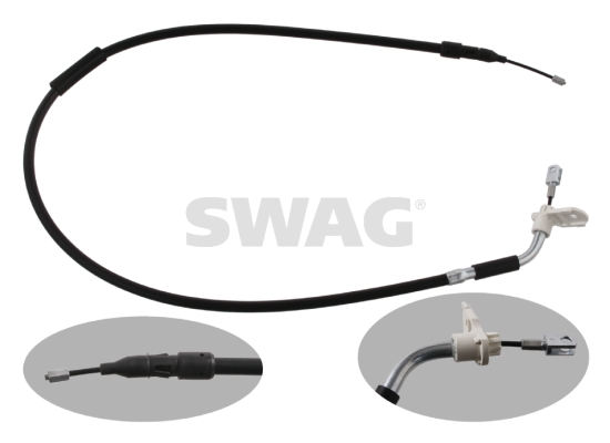 Cablu, frana de parcare 10 93 4909 SWAG